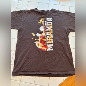 On fire tour Miranda Lambert band country brown short sleeve shirt concert party